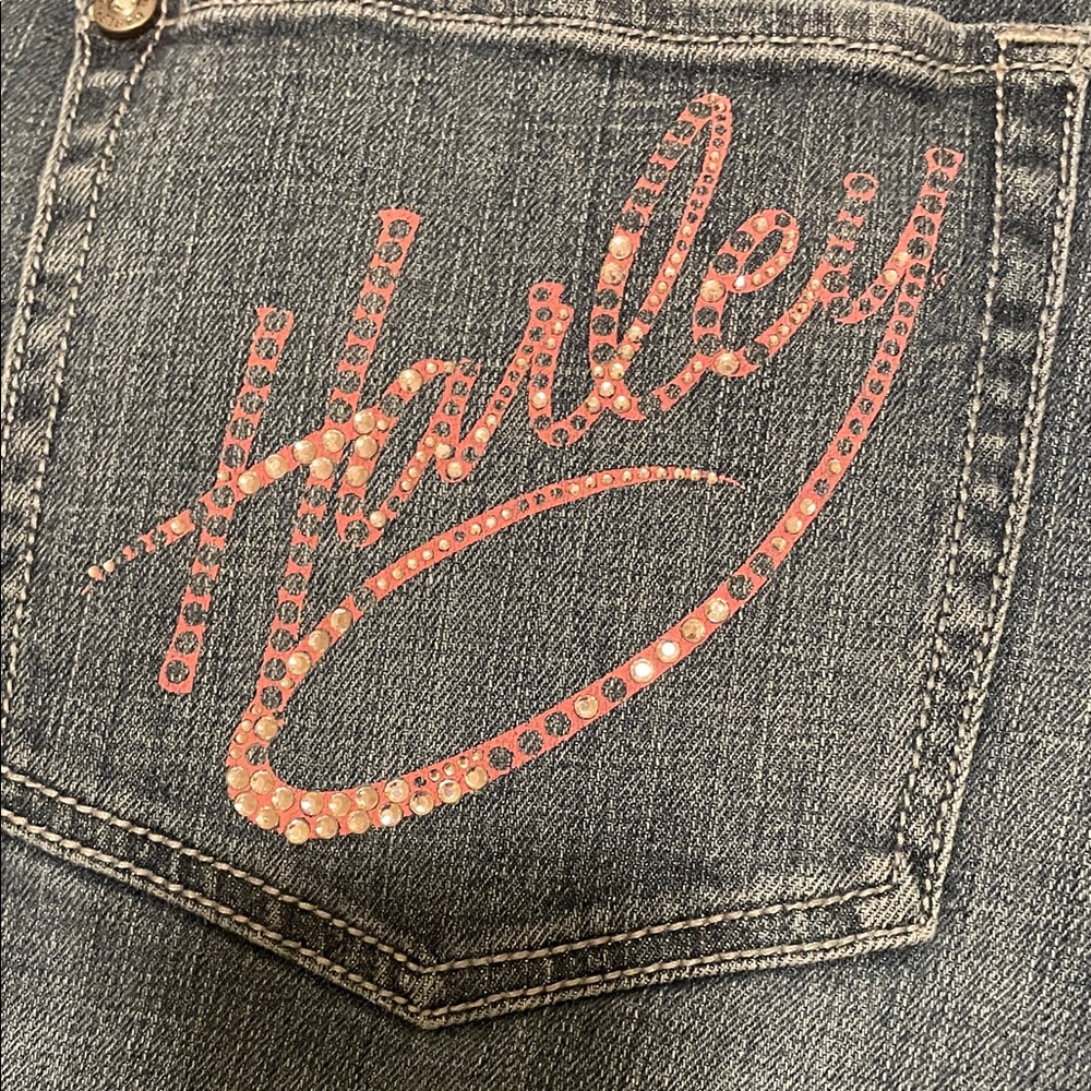 Harley-Davidson Size 22 Women's Flared Jeans - Picture 6 of 9